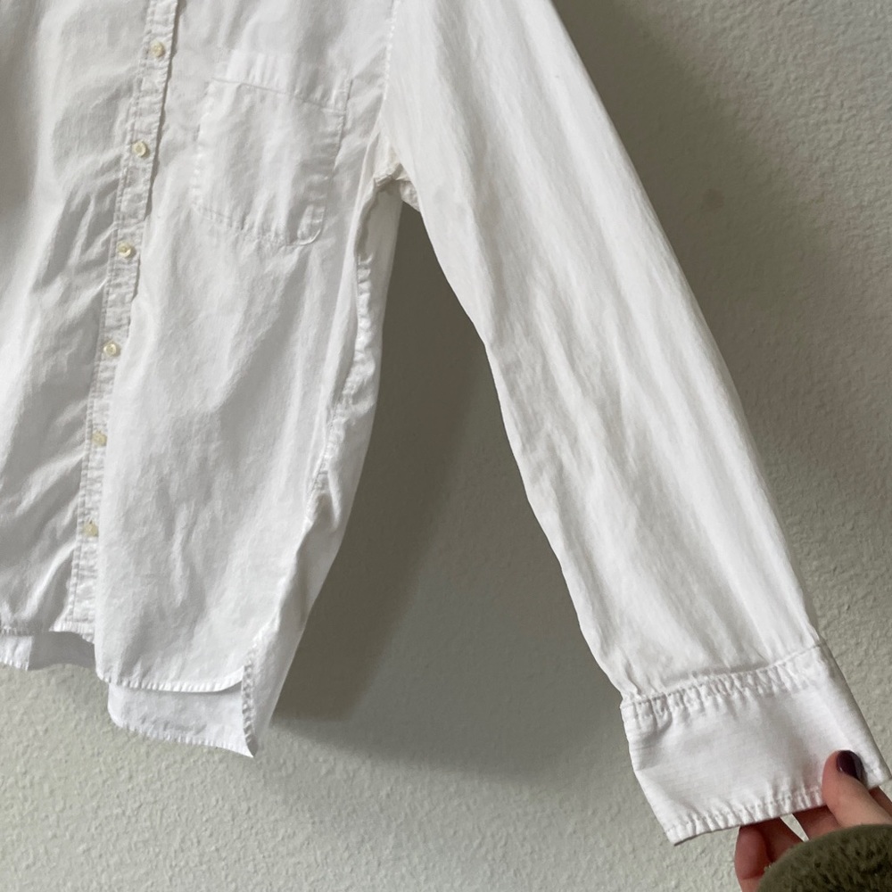 unsubscribed Boyfriend Button-Down Shirt Cotton Size Medium - Picture 5 of 8